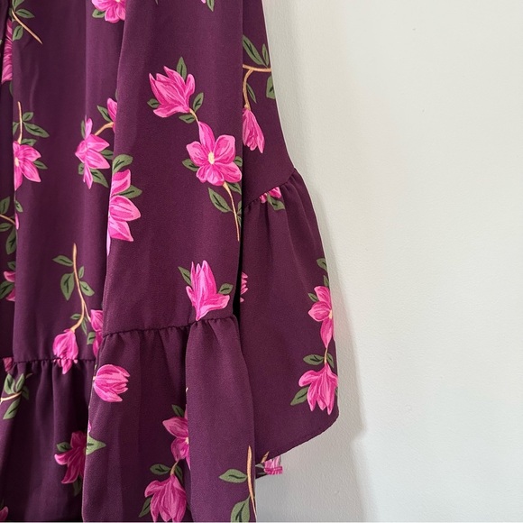 DRAPER JAMES Floral Wrap Dress - Picture 9 of 12
